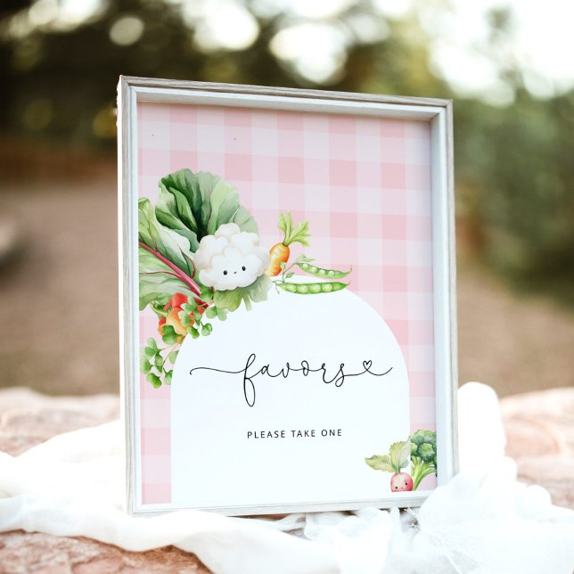 Gemüseanbau Rosa Babydusche Favoriten Poster (Von Creator hochgeladen)