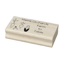 Gemüsebauernhof zum Tisch Briefmarke