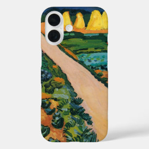 Gemüsefelder von August Macke, Vintage Fine Art iPhone 16 Hülle