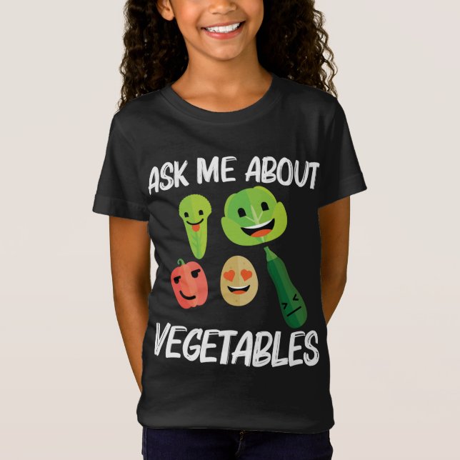 Gemüsegarnele für Männer Obst Gemüse T-Shirt (Vorderseite)