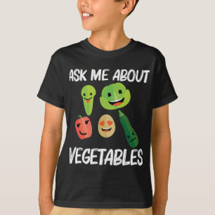 Gemüsegarnele für Männer Obst Gemüse T-Shirt