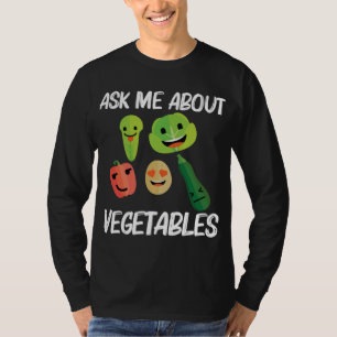 Gemüsegarnele für Männer Obst Gemüse T-Shirt