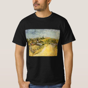 Gemüsegärten, Montmartre von Vincent van Gogh T-Shirt