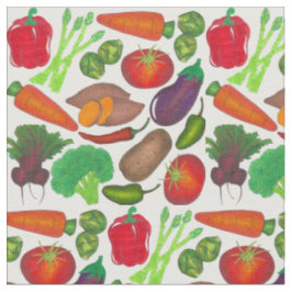 Gemüsegarten produzieren Grünmarktprodukte Stoff