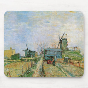 Gemüsegarten von Vincent van Gogh in Montmartre Mousepad