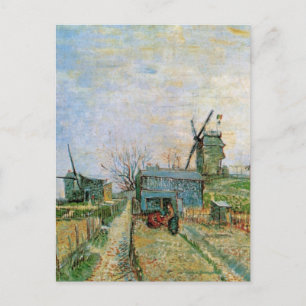 Gemüsegarten von Vincent van Gogh in Montmartre Postkarte