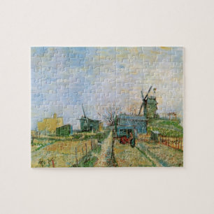 Gemüsegarten von Vincent van Gogh in Montmartre Puzzle