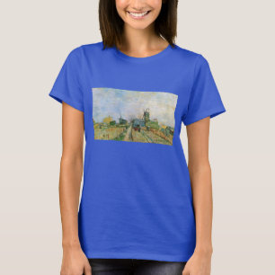 Gemüsegarten von Vincent van Gogh in Montmartre T-Shirt