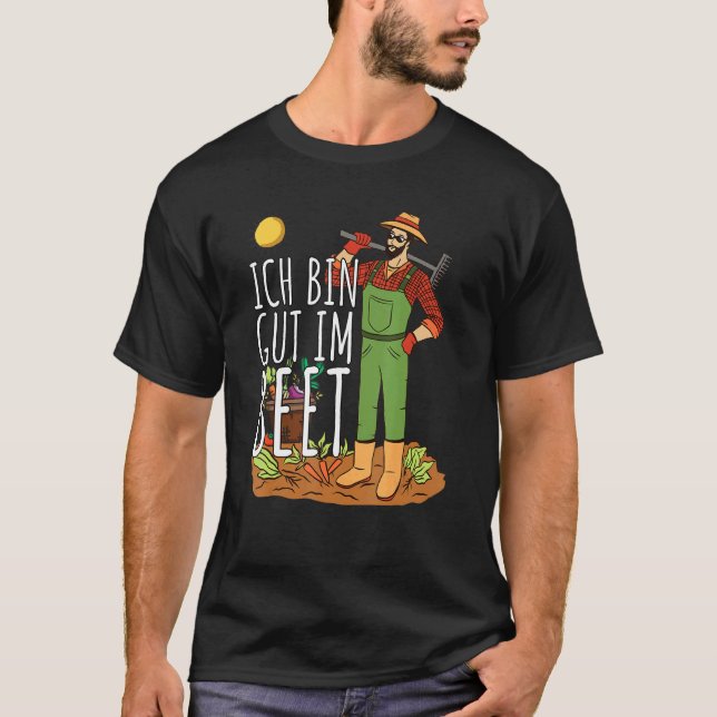 Gemüsegärtner Natürlicher Gärtner Ich Bin T-Shirt (Vorderseite)