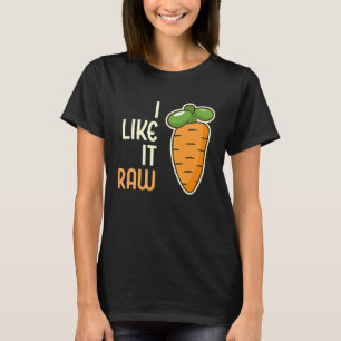 Gemüsekarotte I like it Rave Vegan Lifestyle 1 T-Shirt