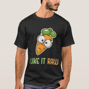 Gemüsekarotte I like it Rave Vegan Lifestyle 2 T-Shirt