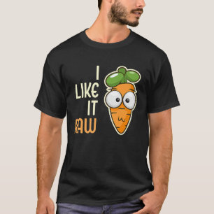 Gemüsekarotte I like it Rave Vegan Lifestyle 3 T-Shirt