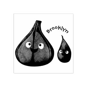 Gemüsemodelle für niedlichen Knoblauch-Cartoon Gummistempel