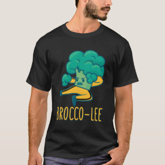 Gemüsepun Vater Joke Brocco-Lee Broccoli T-Shirt