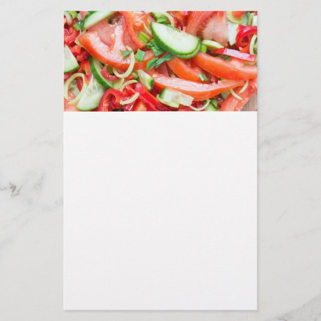 Gemüsesalat Flyer (Vorne)