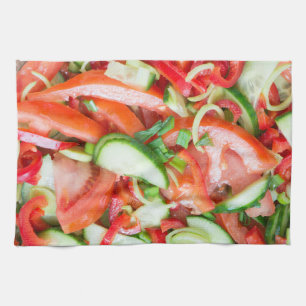 Gemüsesalat Küchentuch
