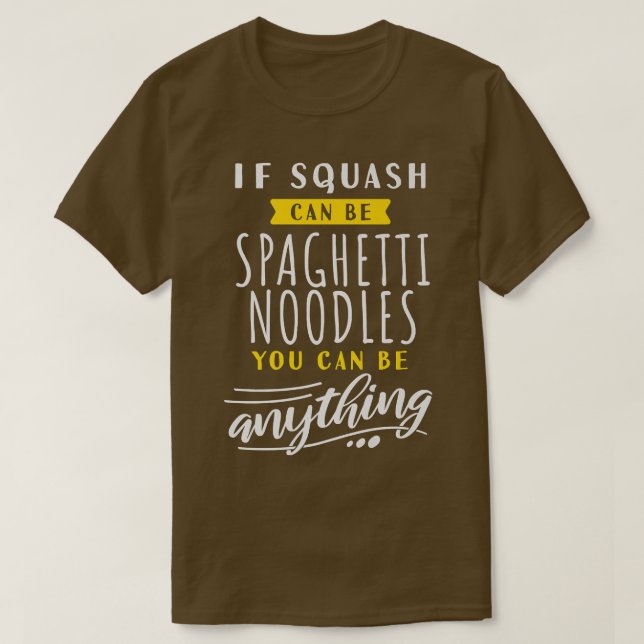 Gemüsesorten Spaghetti Noodle Funny Veggie Foo T-Shirt (Design vorne)