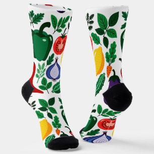 Gemüster Muster Socken