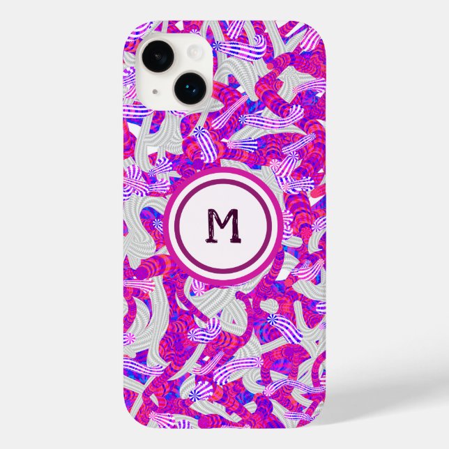 Gemustert Case-Mate iPhone Hülle (Rückseite)