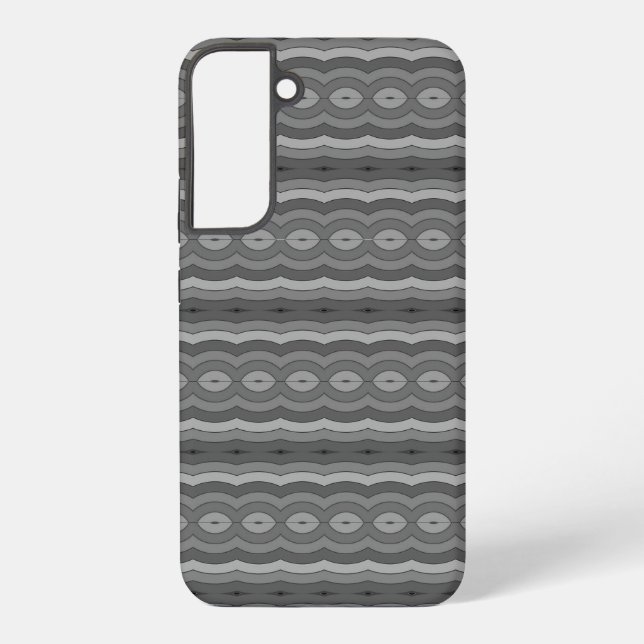 Gemustert Samsung Galaxy Hülle (Rückseite)