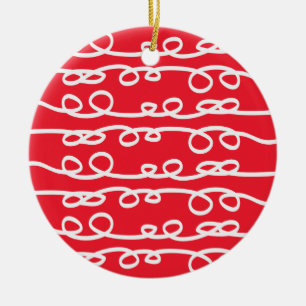gemustert schwenken keramikornament