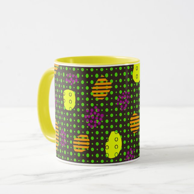 Gemustert Tasse (Vorderseite Links)