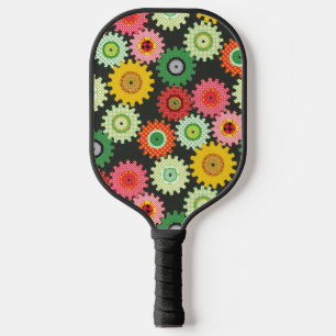Gemusterte Geber Pickleball Schläger
