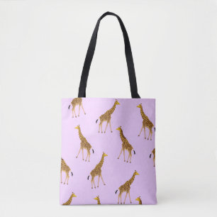 Gemusterte Giraffen-Taschen-Tasche