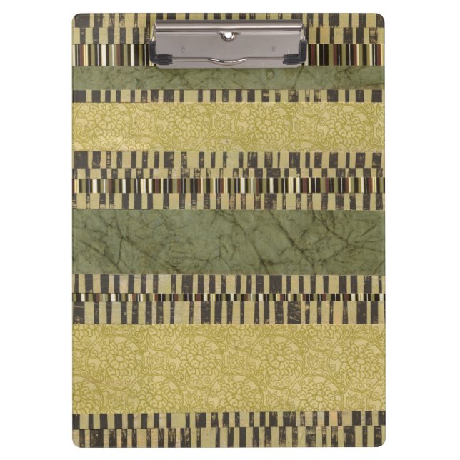 Gemusterte Panel-Malerei Klemmbrett (Vorderseite)