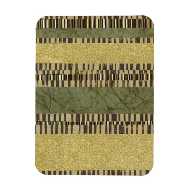 Gemusterte Panel-Malerei Magnet (Vertikal)