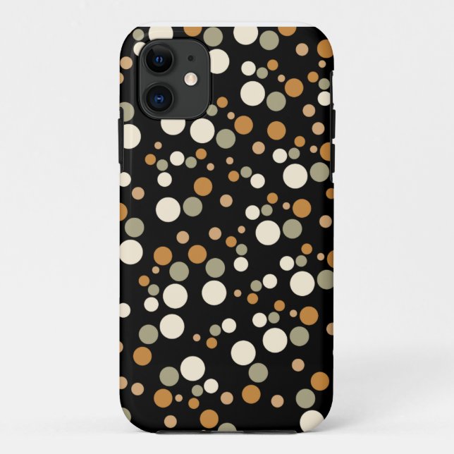 gemusterte Punkte Case-Mate iPhone Hülle (Rückseite)