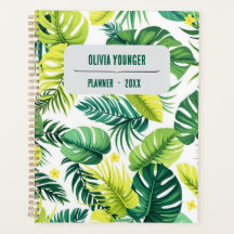 Gemusterte Seiten - Custom Monstera & Banana Leaf