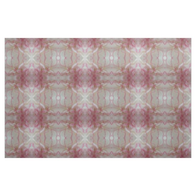 Gemusterte Stoffe in Weiß und Rosa (Fat Quarter (45,7 x 55,9 cm))