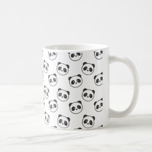 Gemusterte Tasse des Pandas
