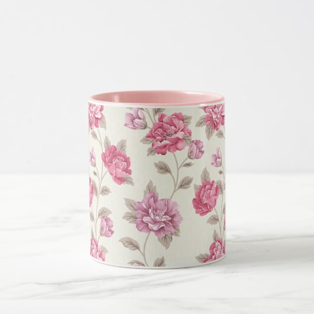 Gemusterte Tasse - Ihr modernes Leben (Zentrum)