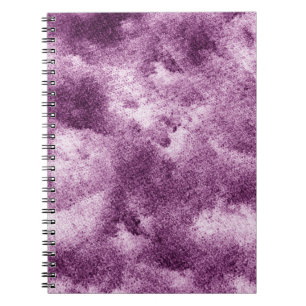 Gemusterte, violette, abstrakte, geschmückte, alte notizblock