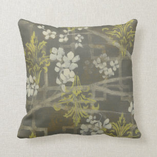 Gemusterte Zweigstelle Blossom I Kissen