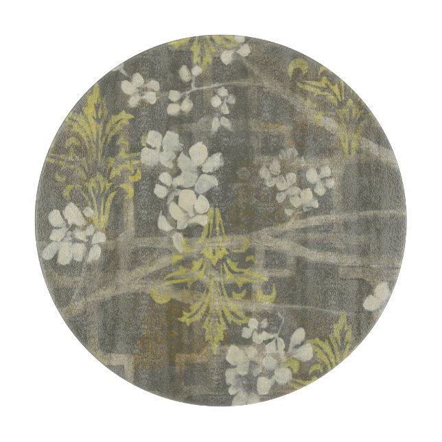 Gemusterte Zweigstelle Blossom I Schneidebrett (Vorderseite)