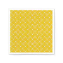 Gemusterter Cocktail Napkins bei sonniger Strahlun