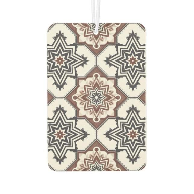Gemusterter Freshener der marokkanischen Tile Autolufterfrischer (Rückseite)