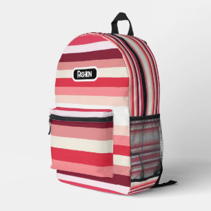 Gemusterter gedruckter Rucksack