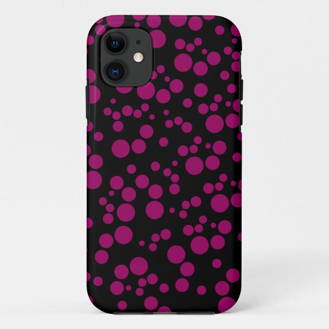 gemusterter Kreis Case-Mate iPhone Hülle (Rückseite)