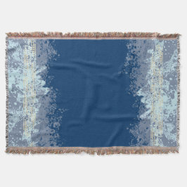 Gemusterter Seeblick Decke