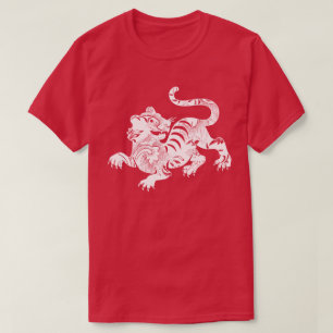 Gemusterter Tiger-T - Shirt