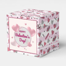 Gemusterter XOXO Valentinstag