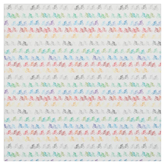 Gemustertes Baumwollgewebe für buntes Fahrrad Stoff (Muster)