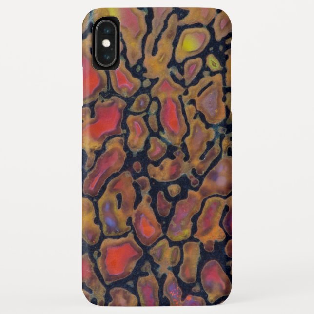 Gemustertes Dinosaurierskelett Case-Mate iPhone Hülle (Rückseite)