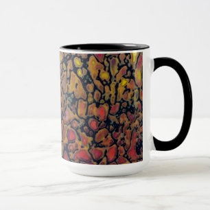 Gemustertes Dinosaurierskelett Tasse