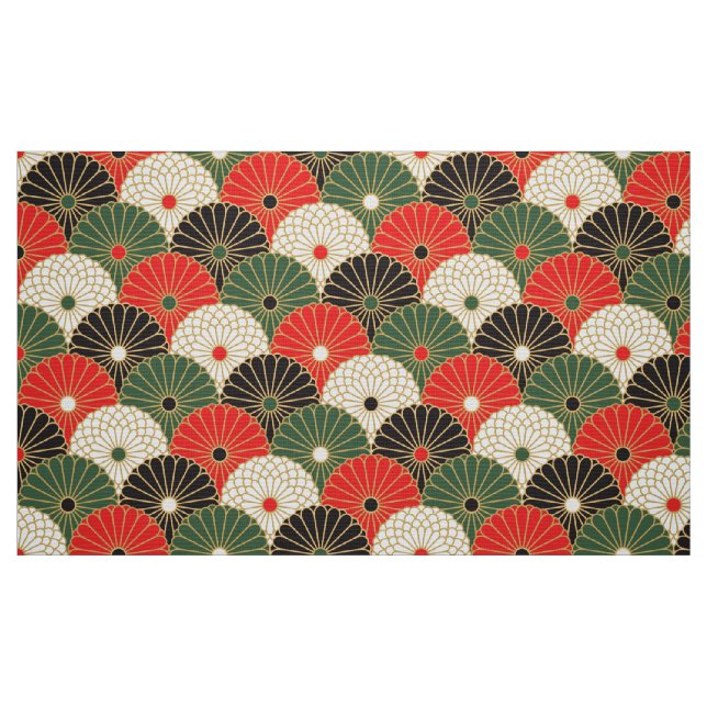 Gemustertes Gewebe des übergroßen Kimono Stoff (Fat Quarter (45,7 x 55,9 cm))