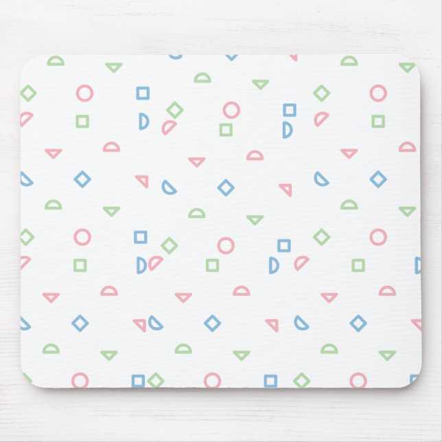 Gemustertes Mousepad. Mousepad (Vorne)